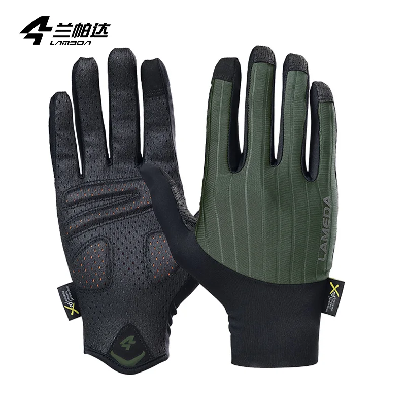 Lameda Cycling Gloves Touch Screen Men\'s Cycling Gloves Damping Bicycle Gloves Highly Elastic Lightweight Bicycle Accessories