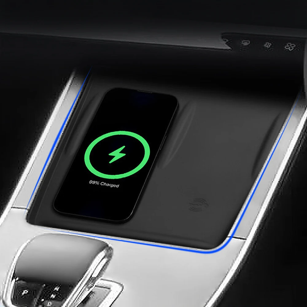 For Chery Omoda 5 C5 FX 2022 2023 2024 2025 Car Central Control Wireless Charging Silicone Non-slip Pad Cover Accessories