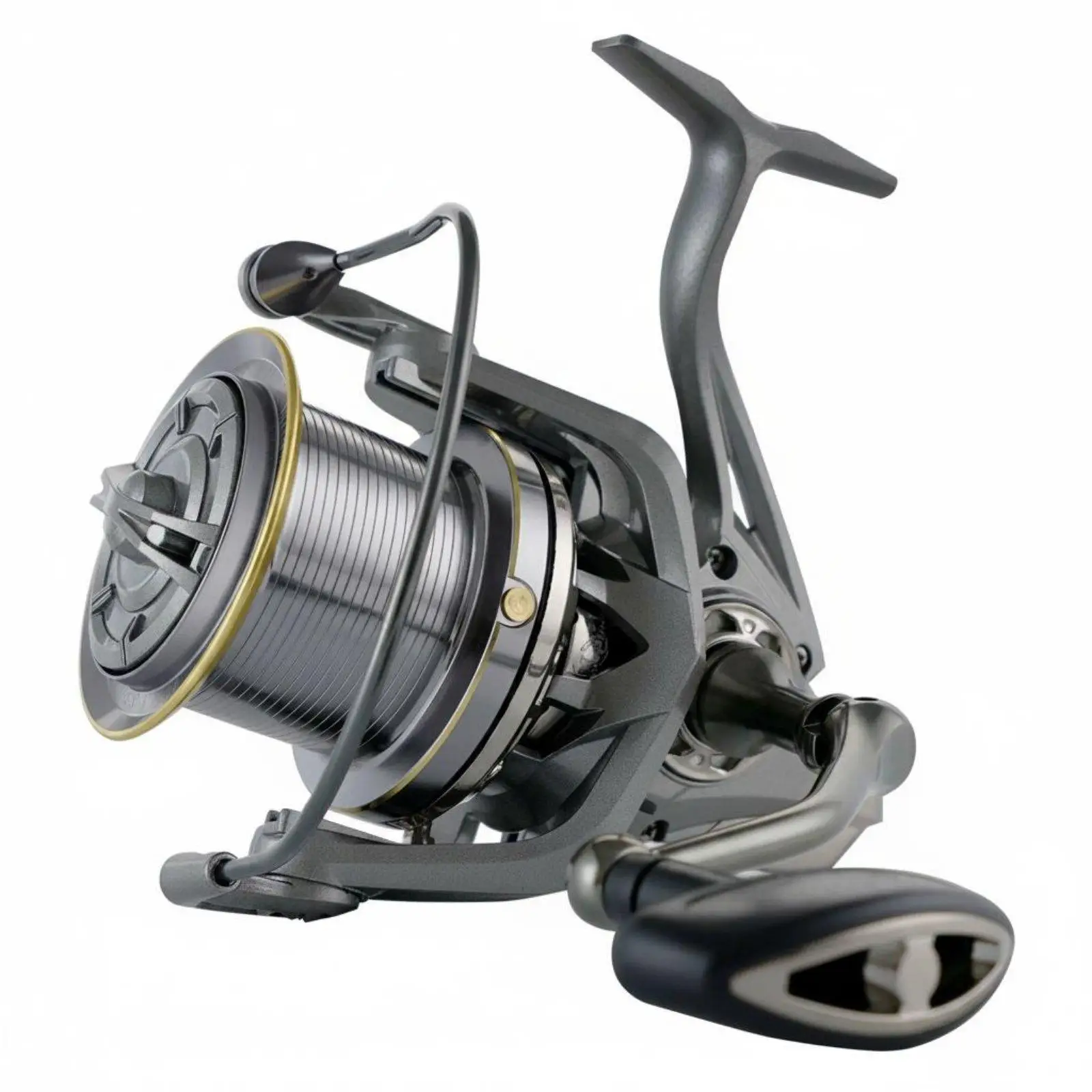 Extended Cast Spinning Reel Metal Spool Deep Water Fishing Reel for Carp Sea Fishing Strong Drag Pressure