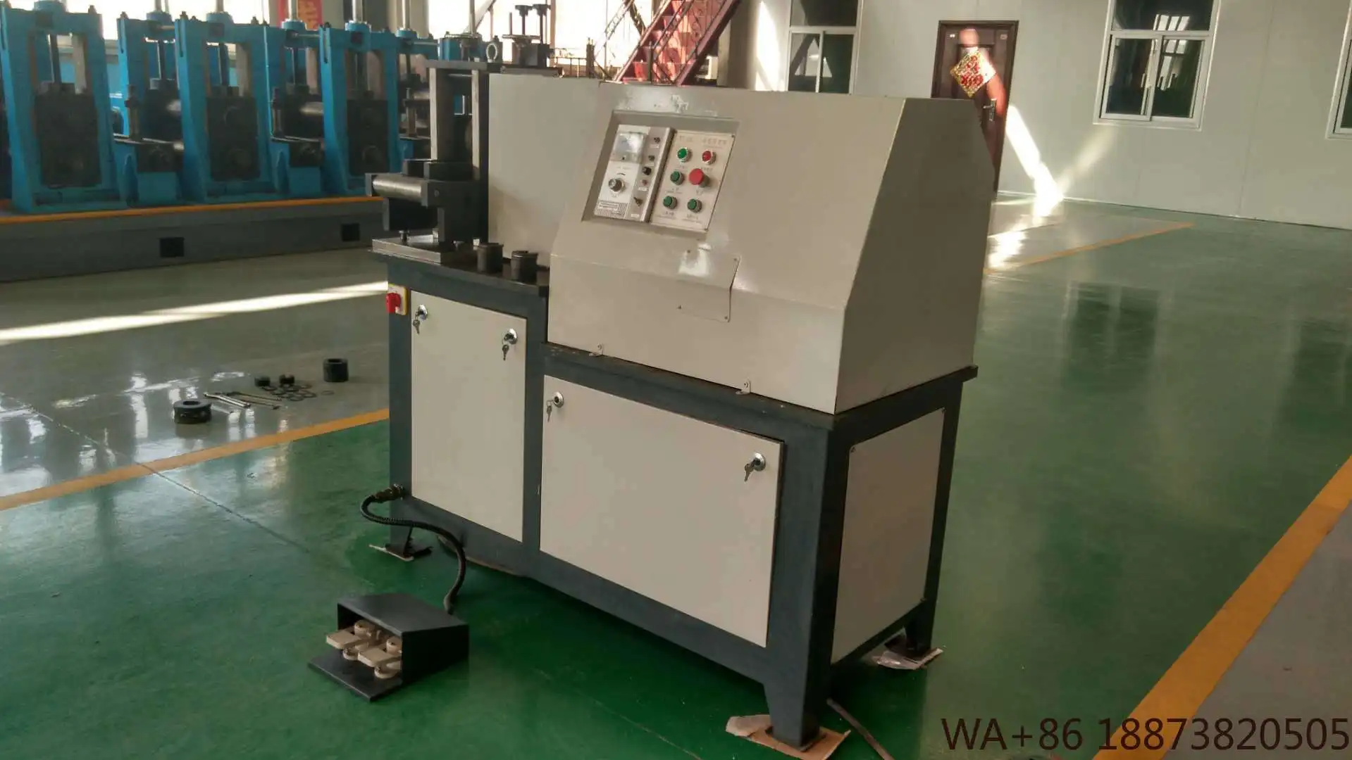 معدات التزوير الحديد تزوير الباردة المتداول آلة النقش مربع/جولة الصلب آلة التخريش رمح مزدوج محرك الحديد المسطح #3