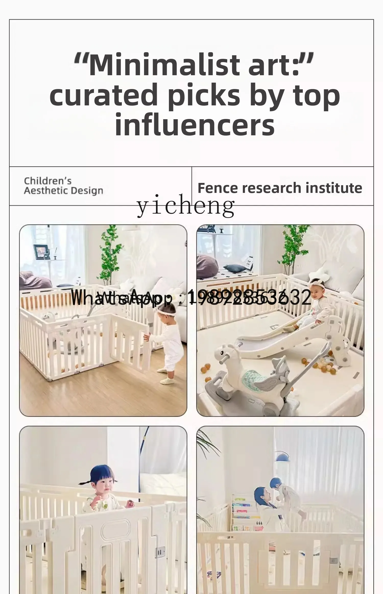 WL valla para bebé, estera de escalada, sala de estar, Interior, hogar, valla de juego para niños