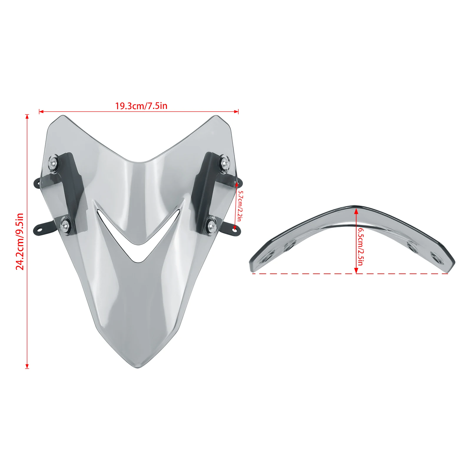 Sport Touring Windshield Meter Visor Wind Deflector Fairing Cover WindScreen Spoiler For Honda CB1000 Hornet CB 1000 SP 2025-UP