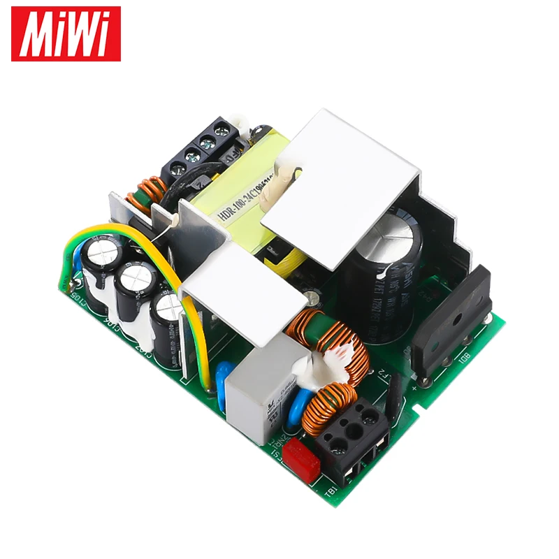 HDR-100W 12V Single Output Transformer Din Rail Switching Power Supplies AC DC Smps Adjustable
