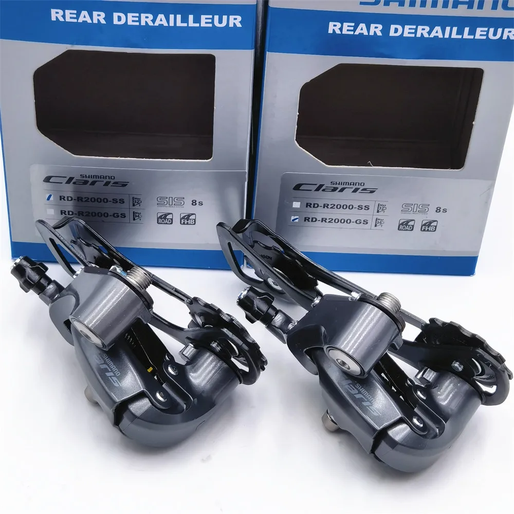 Shimano-ロードバイクのリアディレイラー,RD-R2000-SS,gs,8スピード
