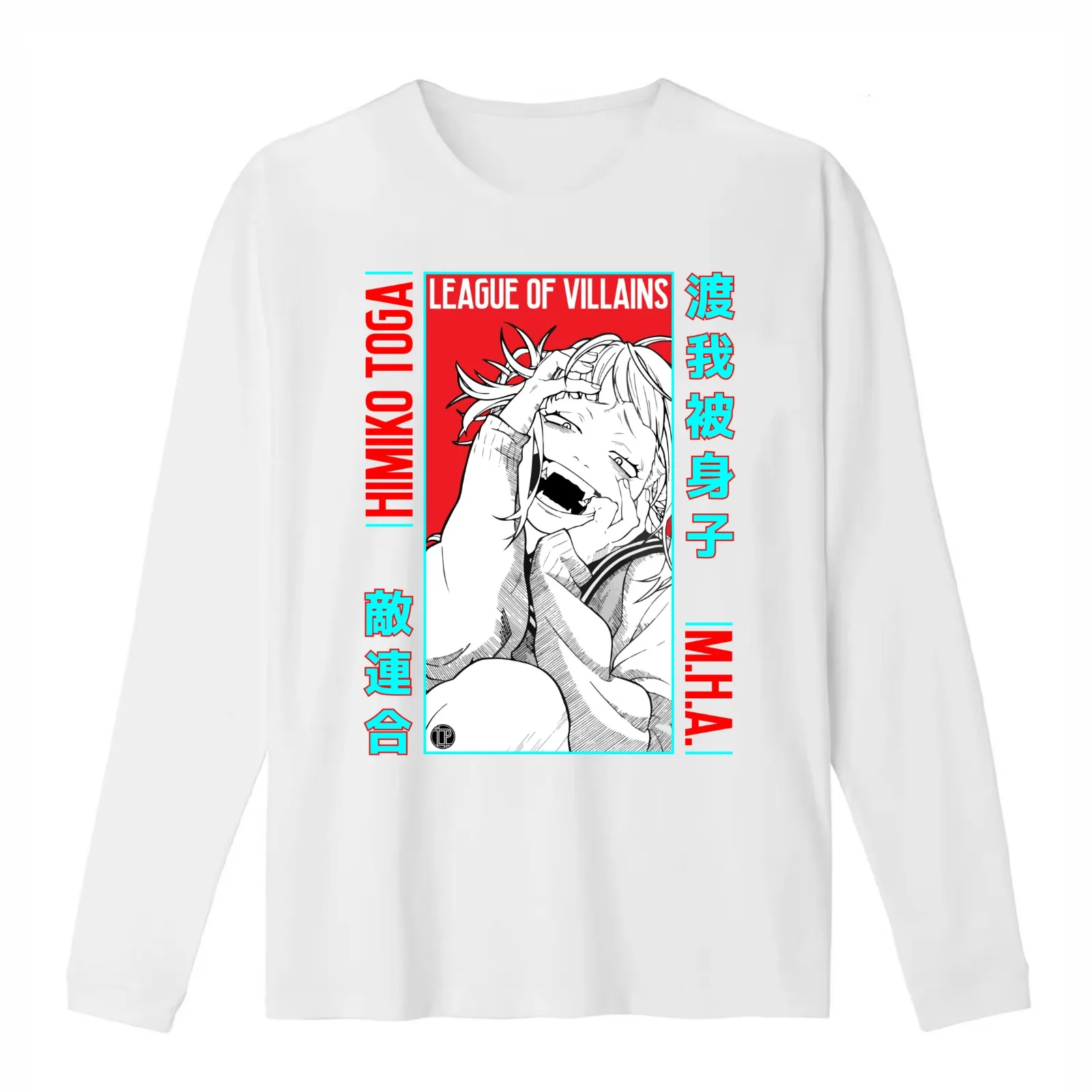 Himiko Toga M.H.A. T-Shirt Summer Casual Cotton Tee Oversized Streetwear Tops Vintage Graphic Print Loose Fit Short Sleeve