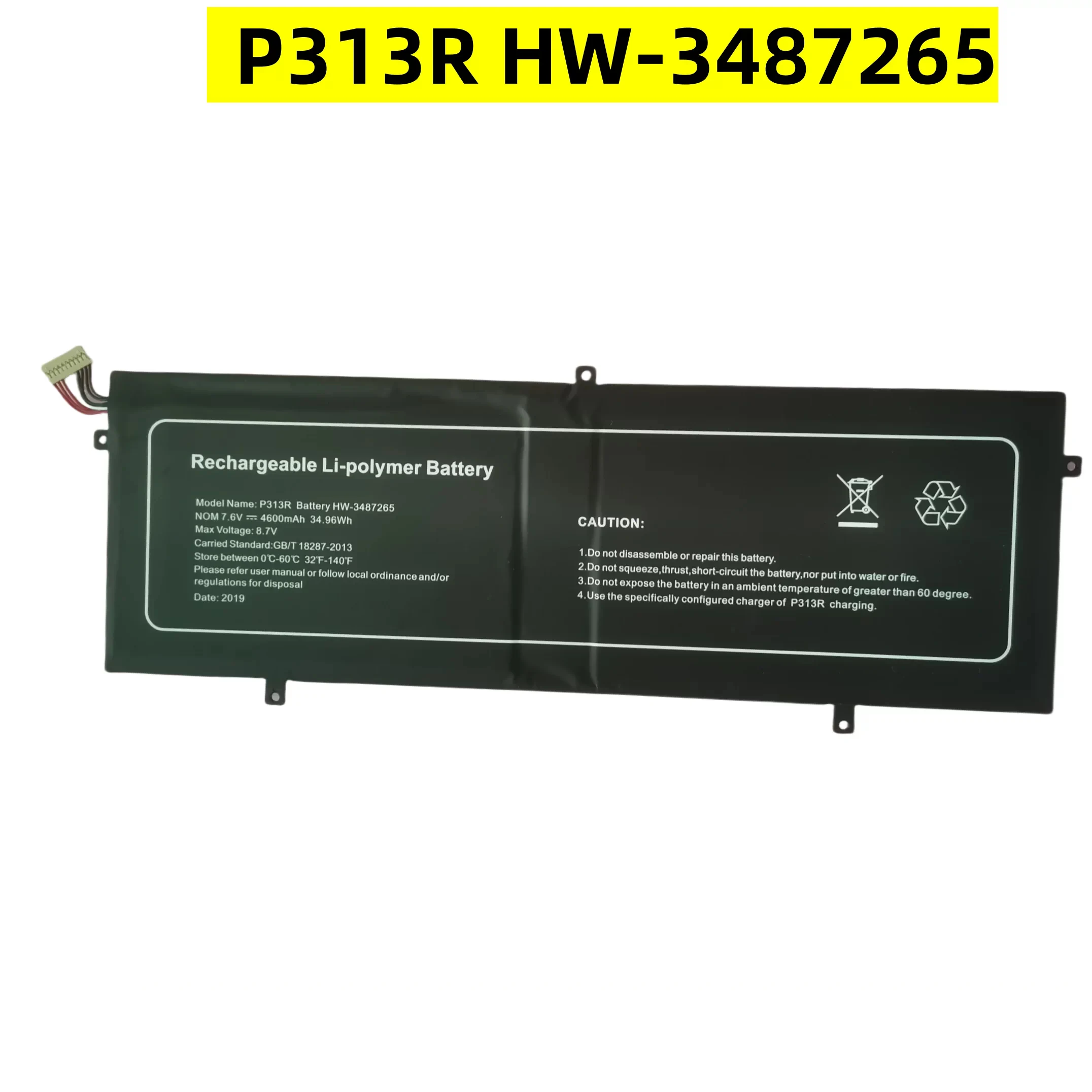 

Brand new original for p313r hw-3487265 ezbook 3pro v3 v4 lb10 battery