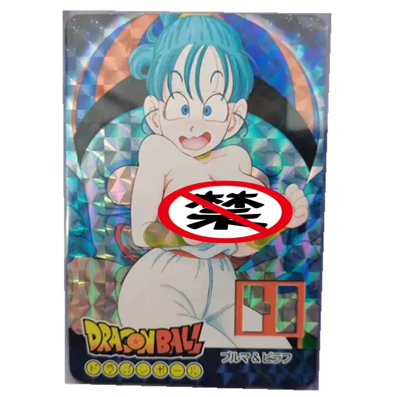 1 pz/setAnime Dragon Ball Goku Bulma Android No. 18 Android No. 21 Sexy Card Classic Game Toy Gift Hobby Collection Card