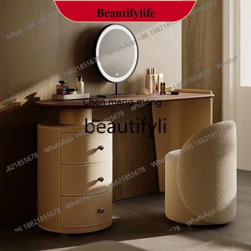 

D178 Dresser, Minimalist Bedroom Modern Premium Makeup Table Household, Bedside Makeup Table