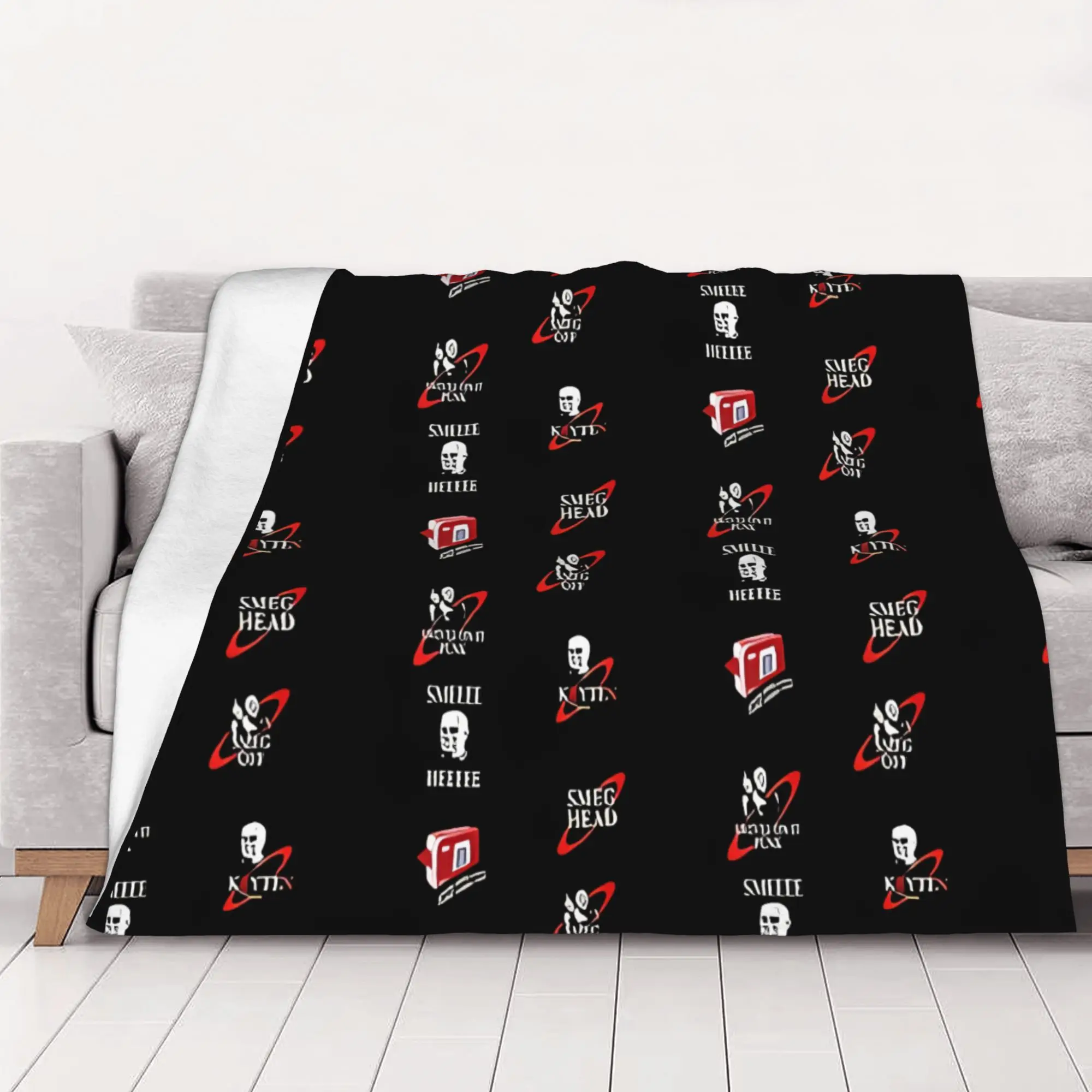 1PC Red Dwarf Sci Fi  Pack Beta The red Dwarf home room decorations Winter Blankets for Adults Bedding Home Interior Sofa Knee