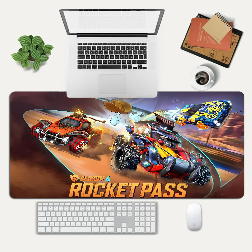 R-Rocket L-League Gaming Mousepad, Custom Skin Desktop Desk Mat, Acessórios Kawaii, Estudantes Writing Pad para PC, Mesa de Computador