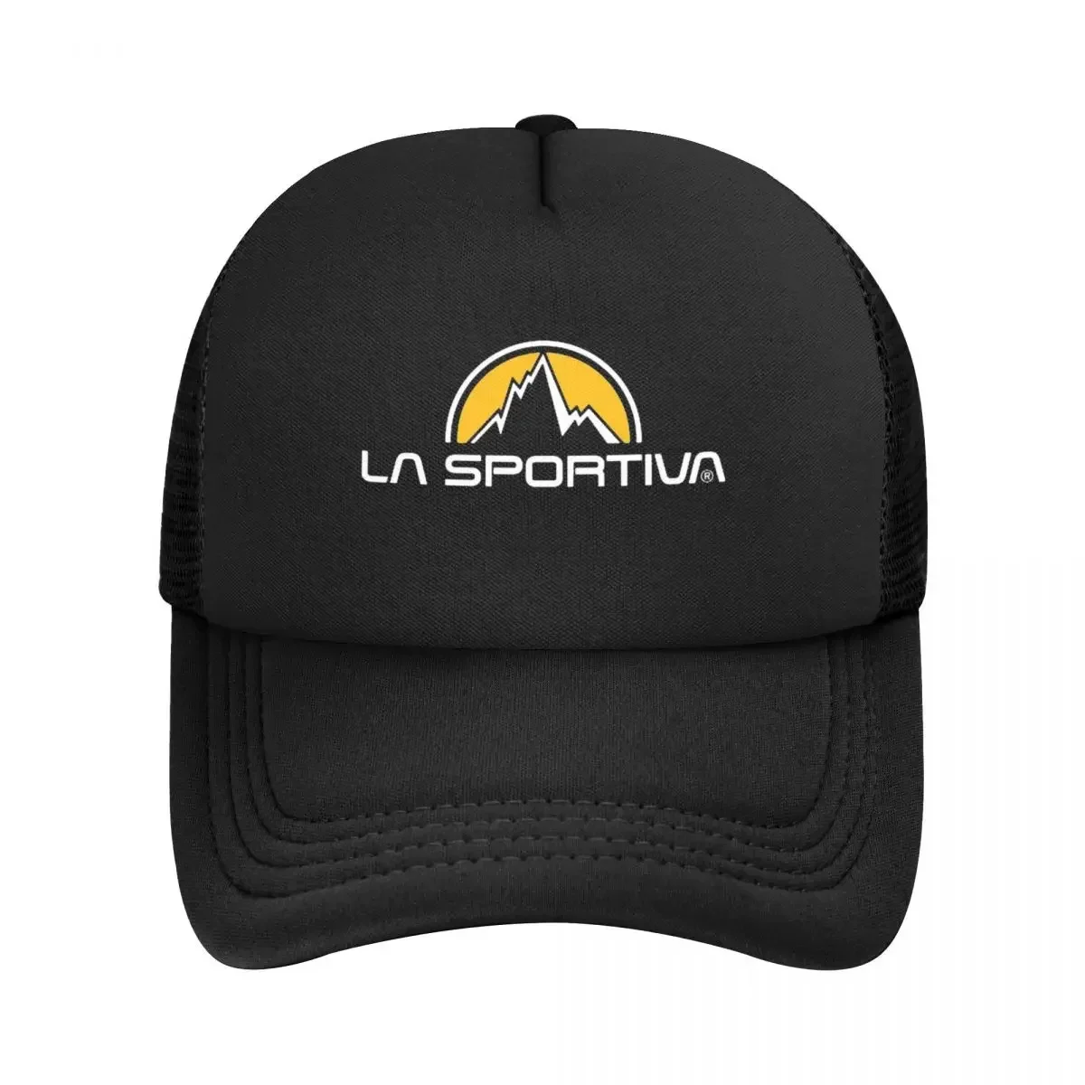 La Sportiva Climbing Logo Mesh Baseball Caps Unisex Sport Sun Hat Hiking Adjustable Snapback Sun Hats Wholesale New Trucker Cap