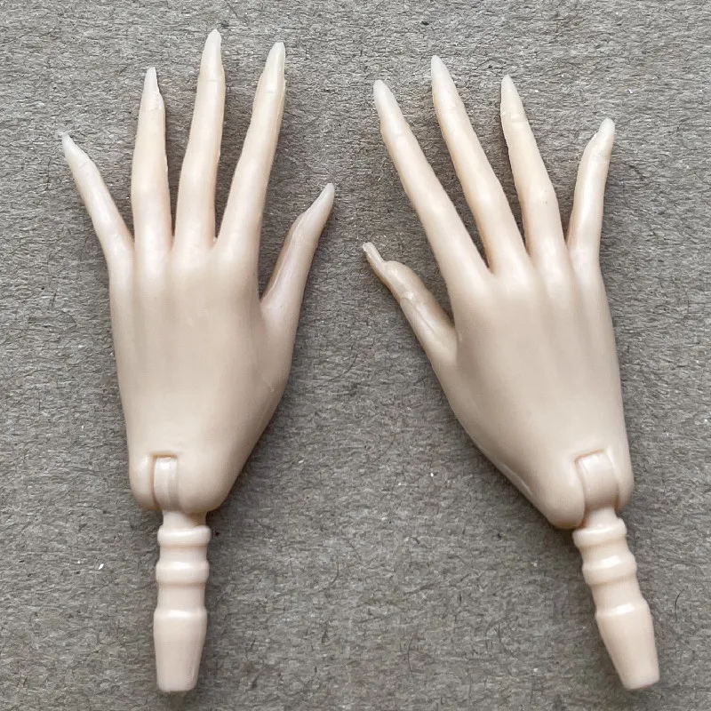 MENGF Doll Hands Long Nail Quality Doll Parts 8 Color 7 Gesture Hands For FR IT PP Super Model Doll Accessories DIY New Decors