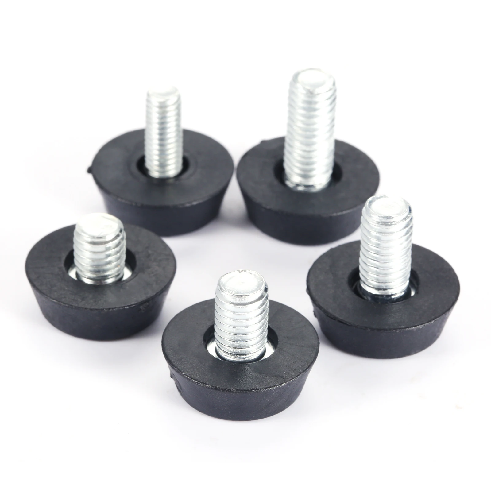 

10pcs Screw-in Adjustable Height Furniture Leveler Feet Pad Floor Protector Sofabed Table Cabinet Chair Leg Anti-slip Cap Holder