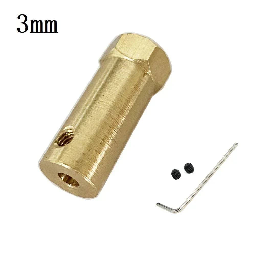 

Extended Coupler Hexagonal Wheel Brass Plating Anti-rust Gold High Hardness Screw Spanner Reduction Motor Shaft