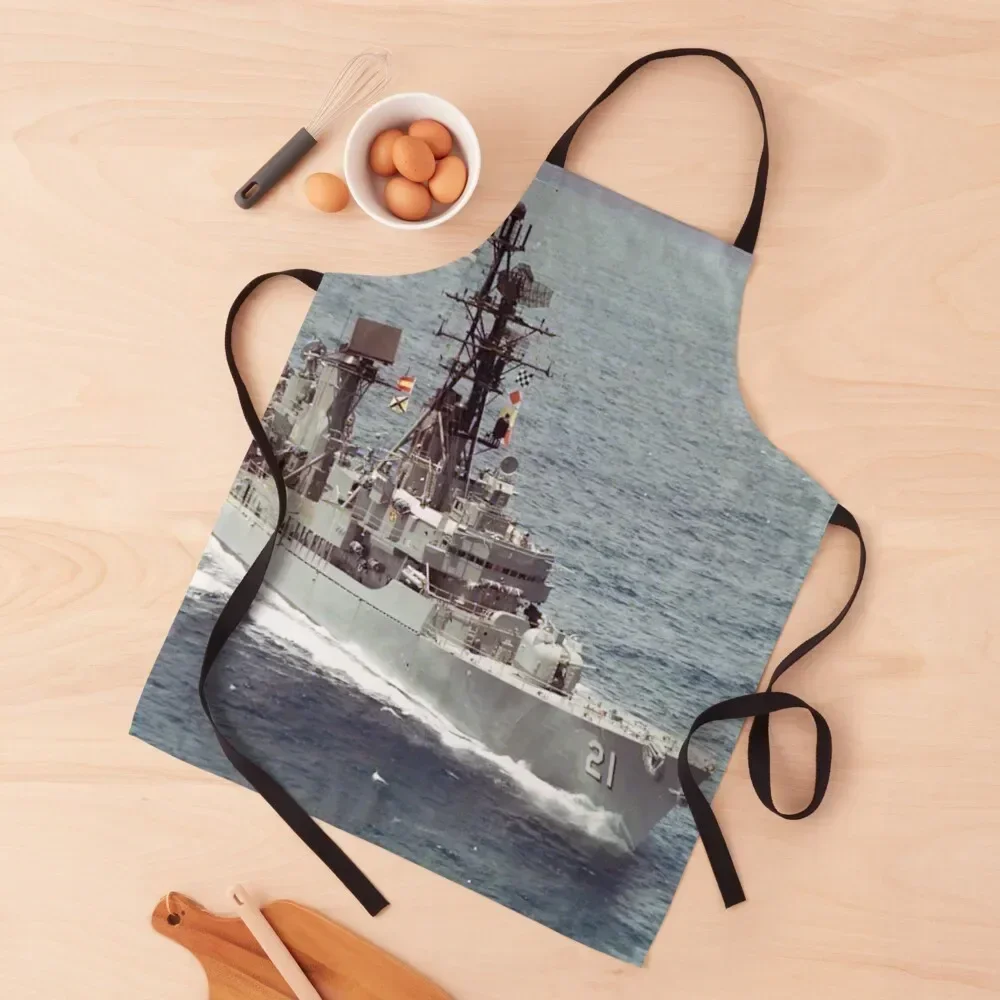 

USS COCHRANE (DDG-21) SHIP'S STORE Apron Waterproof Dress custom women's kitchen Men'ss Apron