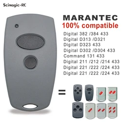 Marantec 433MHz Rolling Code Garage Door Remote Control Replicator for Marantec Garage Gate Digital 382 384 313