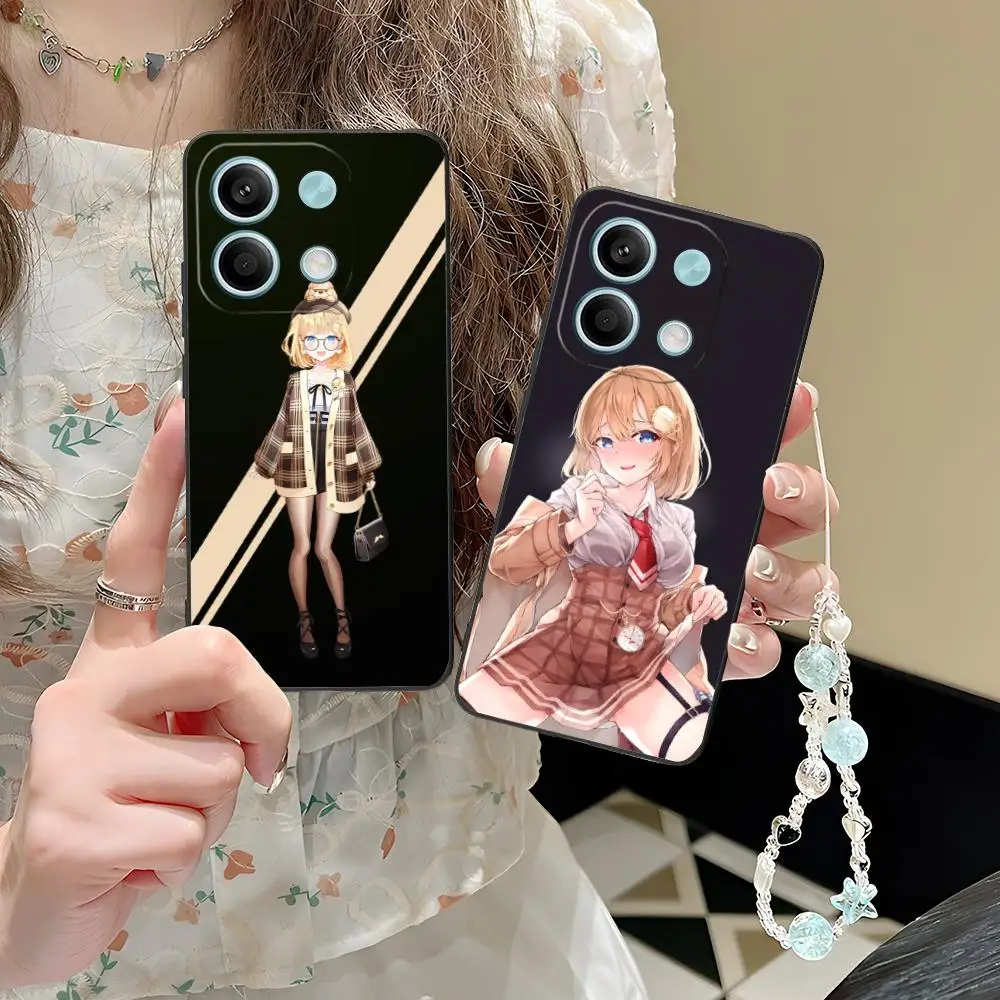 أنيمي أميليا واتسون جراب هاتف ل POCO M6 M5 M4 M3 X7 X6 X5 X4 X3 F6 F5 F4 Pro GT 5G الطباعة الملونة واقية غطاء جميل #5