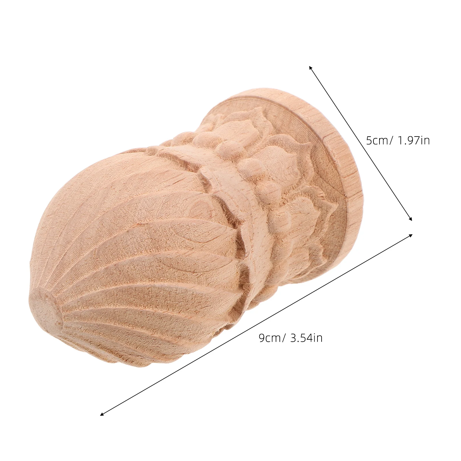 Рисунок 6 - Незаконченные деревянные финики с дизайном ананаса