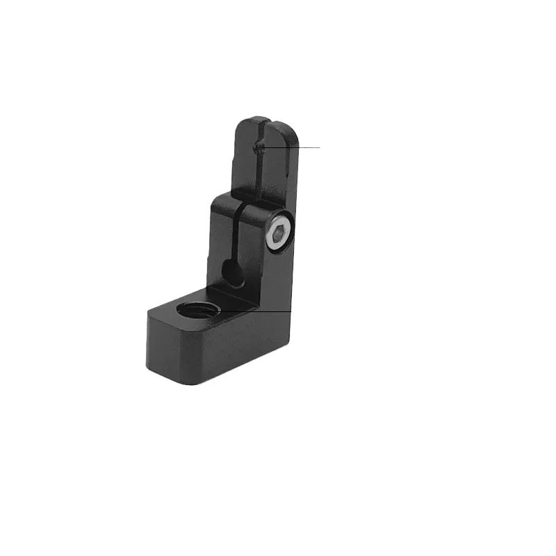 M4 plug-in clamp with 1.25/2 5/3.2/3.4mm diameter screw hole for mounting connecting rod, available in various sizes