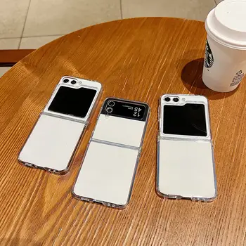適用於三星 Galaxy Z Flip 7 6 5 4 3 5G 的軟式 TPU 透明手機殼,折疊矽膠保護套,也適用於三星 Z Flip6 Flip5 Flip4 Flip7 FE 6 最佳銷售 三星翻蓋3手機殼 - №3