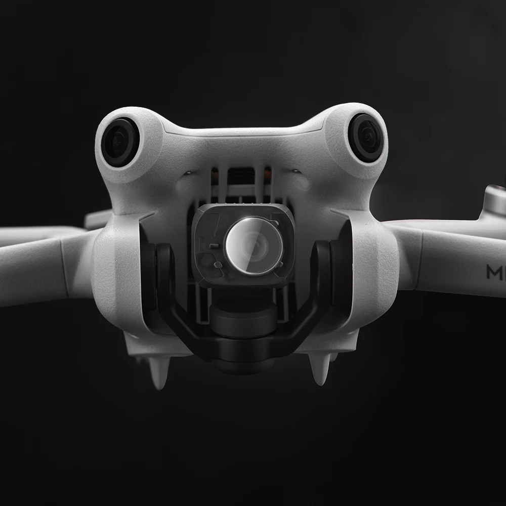 Lente filme para dji mini 4 pro drone, acessórios de proteção anti-riscos, câmera gimbal, sensor de visão, vidro temperado