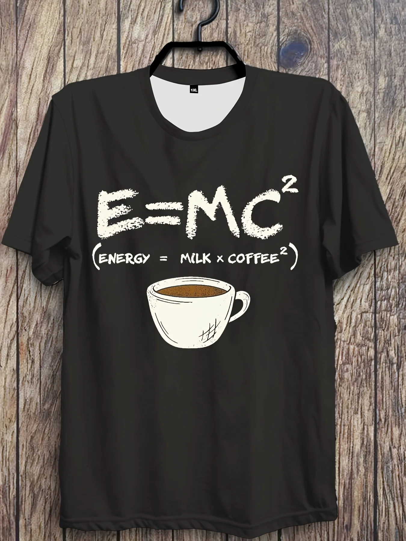 

Забавная кофейная рубашка больших размеров, женская футболка с выравниванием энергии, топ с молоком и кофе, графический юмор, бесплатная доставка, горячая распродажа