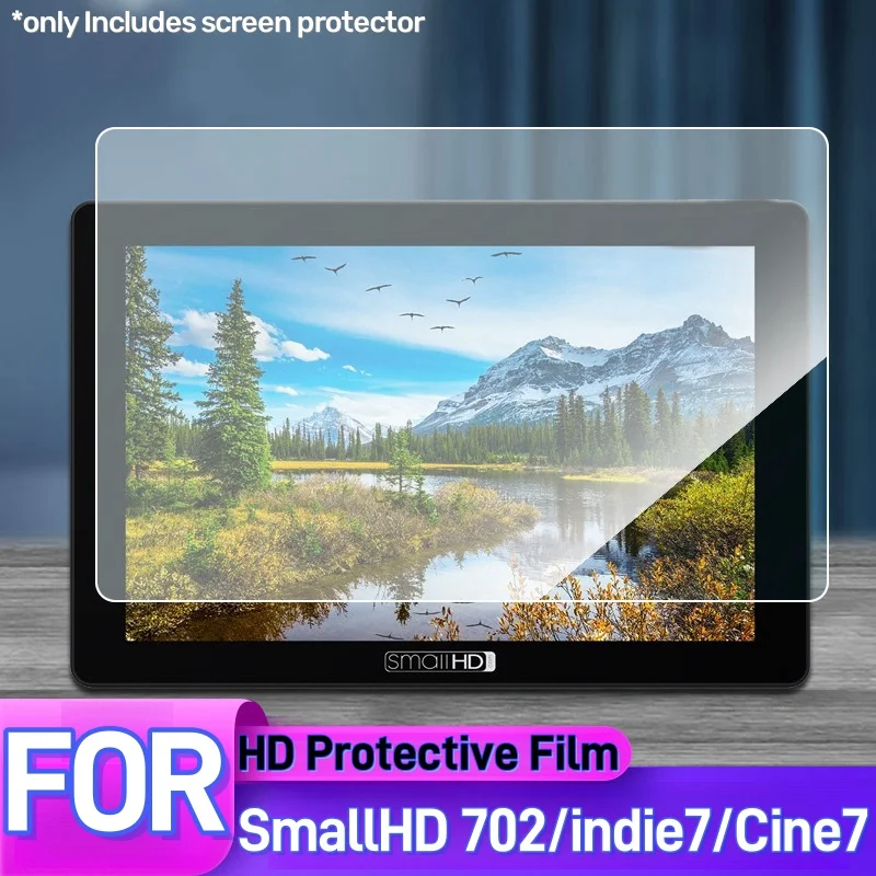 SmallHD 702 Touch Screen Protector Film For indie7 / Cine7 Monitor Protection Glass explosion-proof film 3D Arc Edge Film