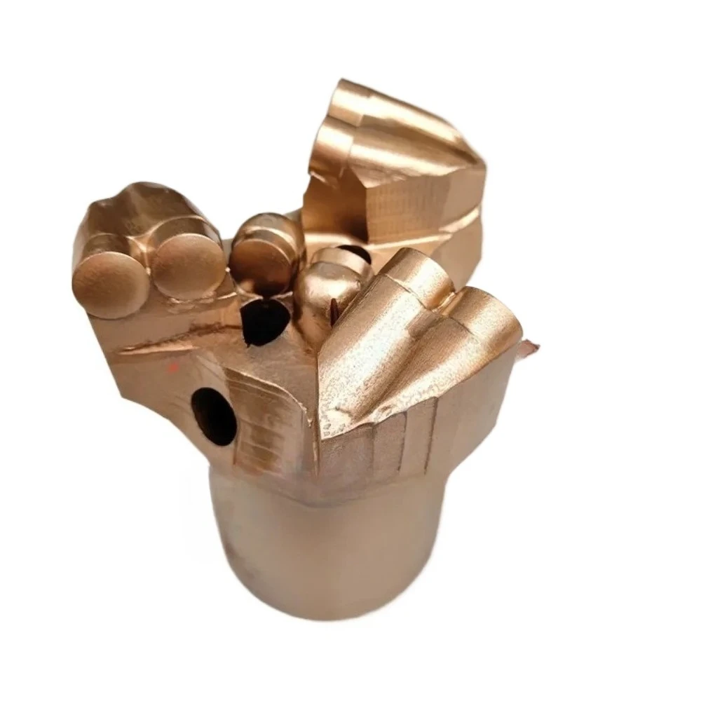 

Diamond three-wing drill bit for water well drilling rig, diamond, PDC drill bit, mining diamond drill bit
