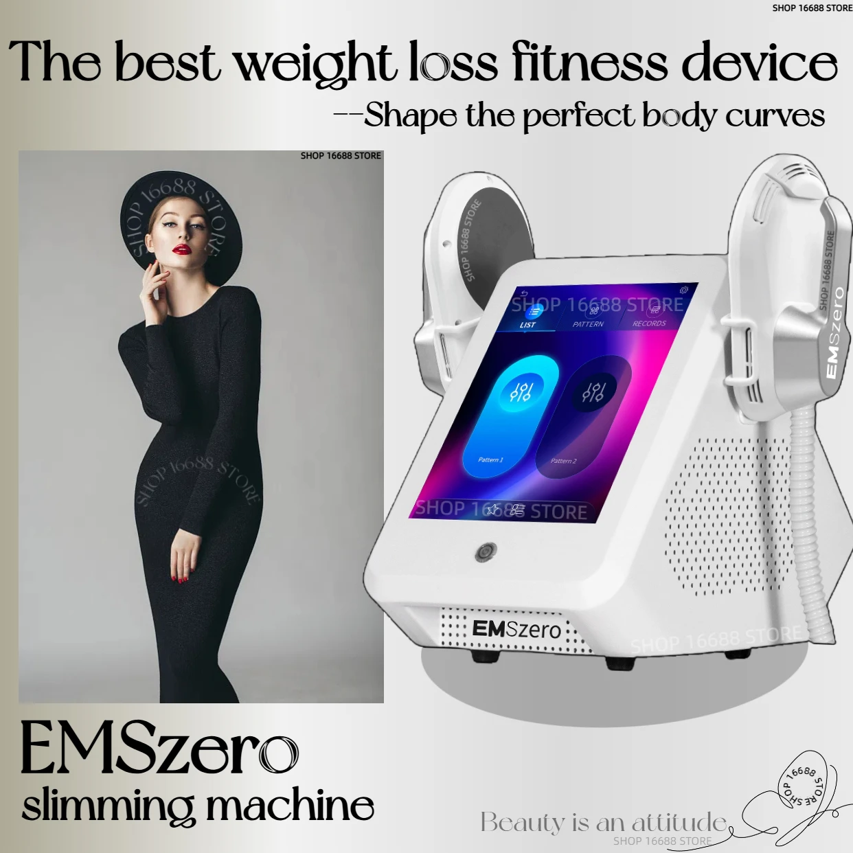 

DLS-EMSLIM NEO Slimming Machine EMS 6500W EMSzero Neo Electromagnetic Muscle Stimulation Body Sculpting Pelvic Equipment