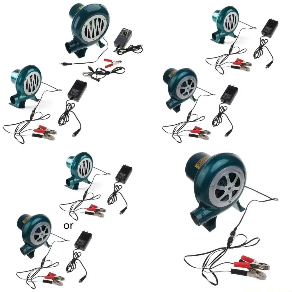 

A2BE DC12V вентилятор для барбекю вентиляторы для приготовления пищи гриль вентиляторы с адаптером питания с регулируемой 220 В