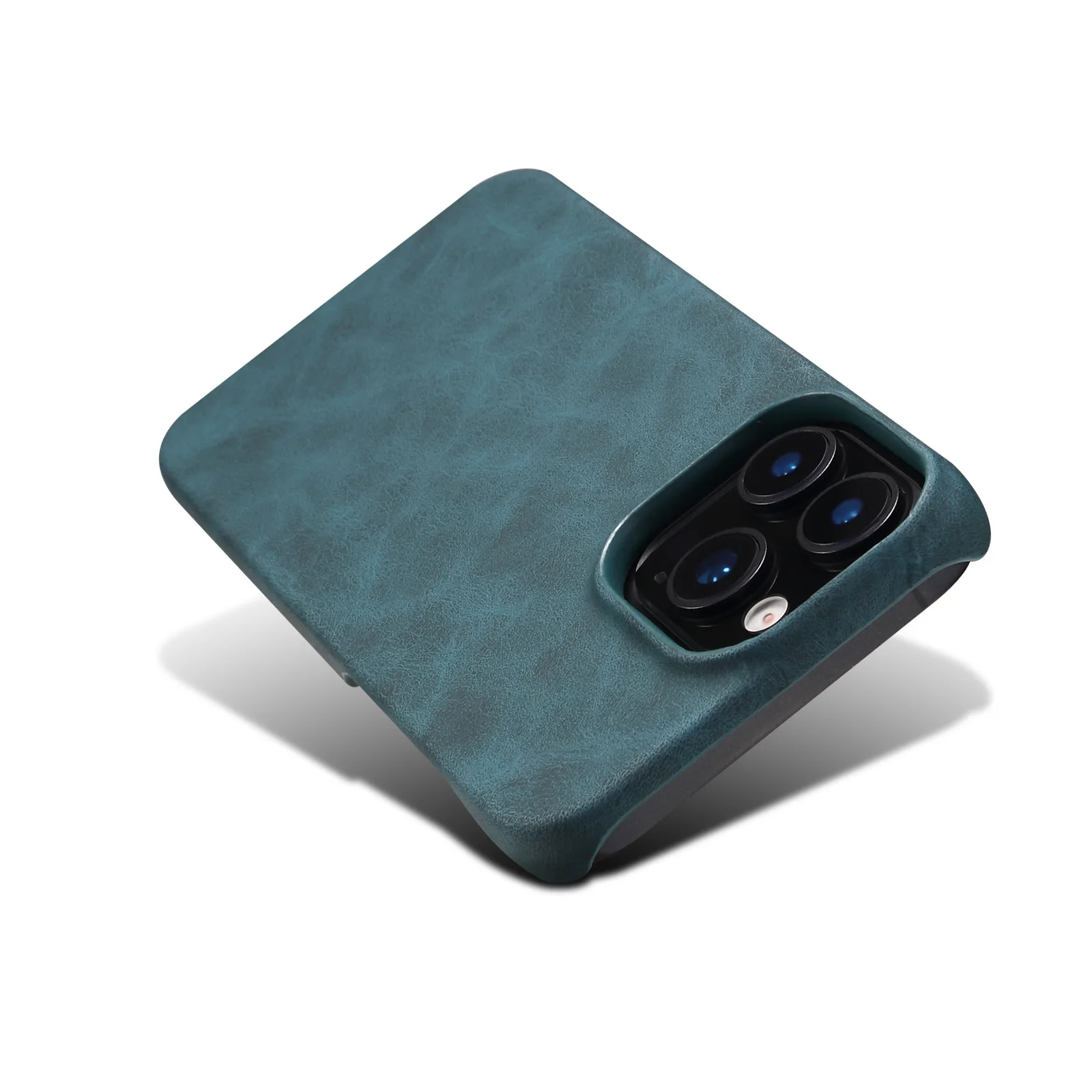 حافظة جلدية فاخرة مغناطيسية غير مرئية لهاتف آيفون 16 برو ماكس 15 بلس 14 13 برو شل شحن لاسلكي غطاء هاتف بعدسة بفتحة كبيرة #6