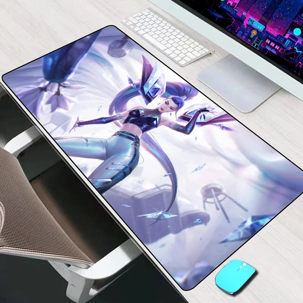 League of Legends Kaisa Large Mouse Pad Gaming Accessories Mouse Mat XXL Laptop Keyboard Mat PC Gamer Desk Pad Computer Mousepad