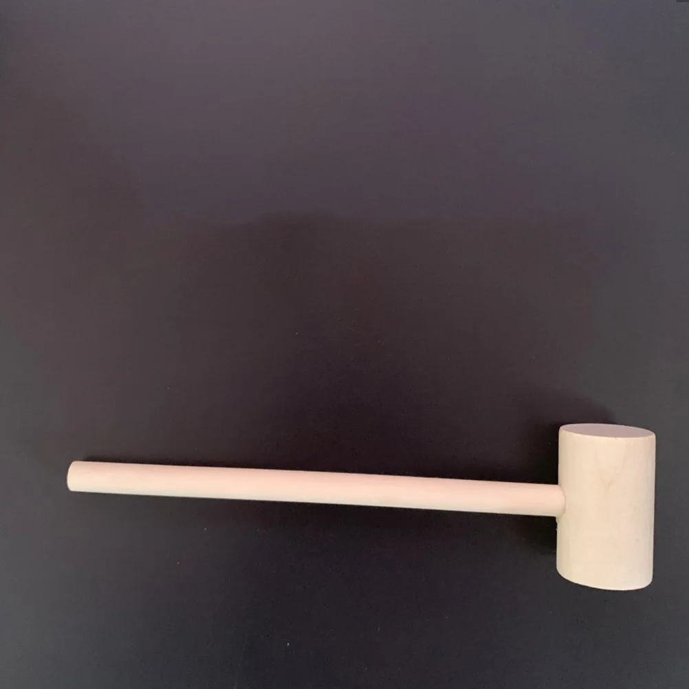 20 قطعة المطارق الخشبية الصغيرة للأطفال التعليمية قصف مجموعة صغيرة السلس مقبض مونتيسوري اليد التنسيق العين المطرقة