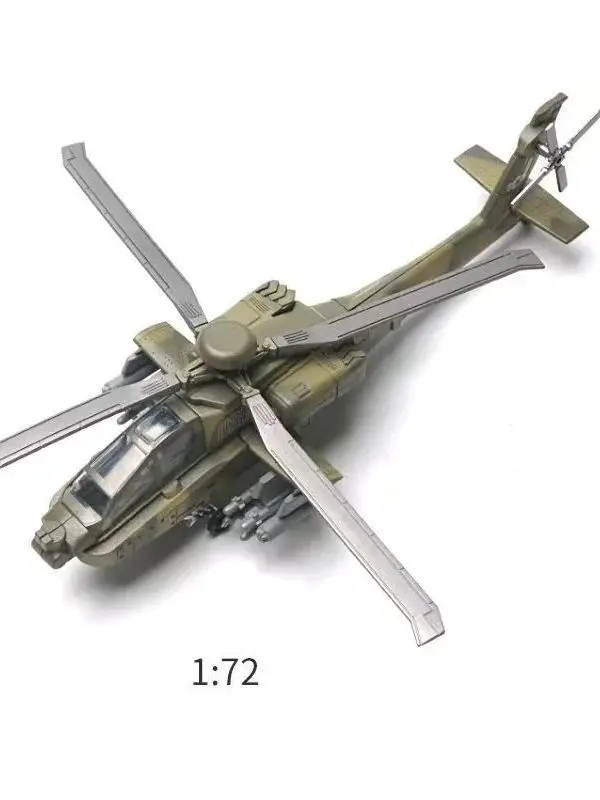 1:72 Maßstab Militärhubschrauber-Modell Plastik-Bausatz AH-64 Apache & EC-665 Tiger Montage-Puzzle Spielzeug für Sammler und Geschenke # M – Detail 2