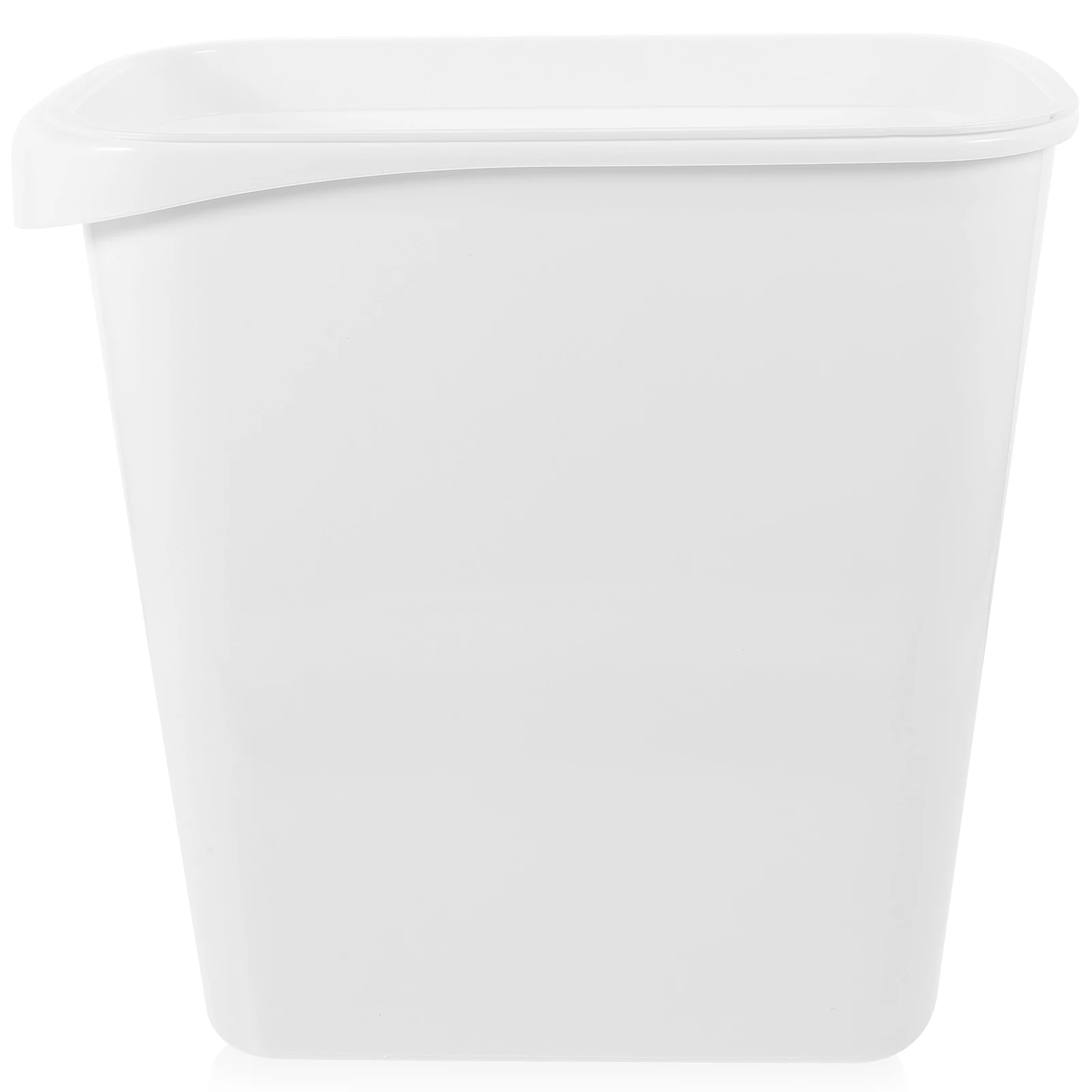 

Kitchen Gap Trash Can Bathroom Small Garbage Desktop Narrow Waste Paper Bin Plastic No Lid Trashcan Office Bins