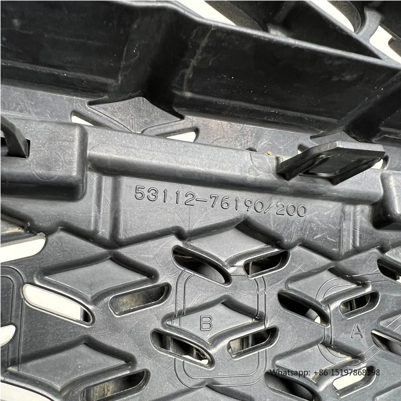 Chrom Black Trim Strip Front Grille Kit for Lexus CT200H 2014 2015 2016