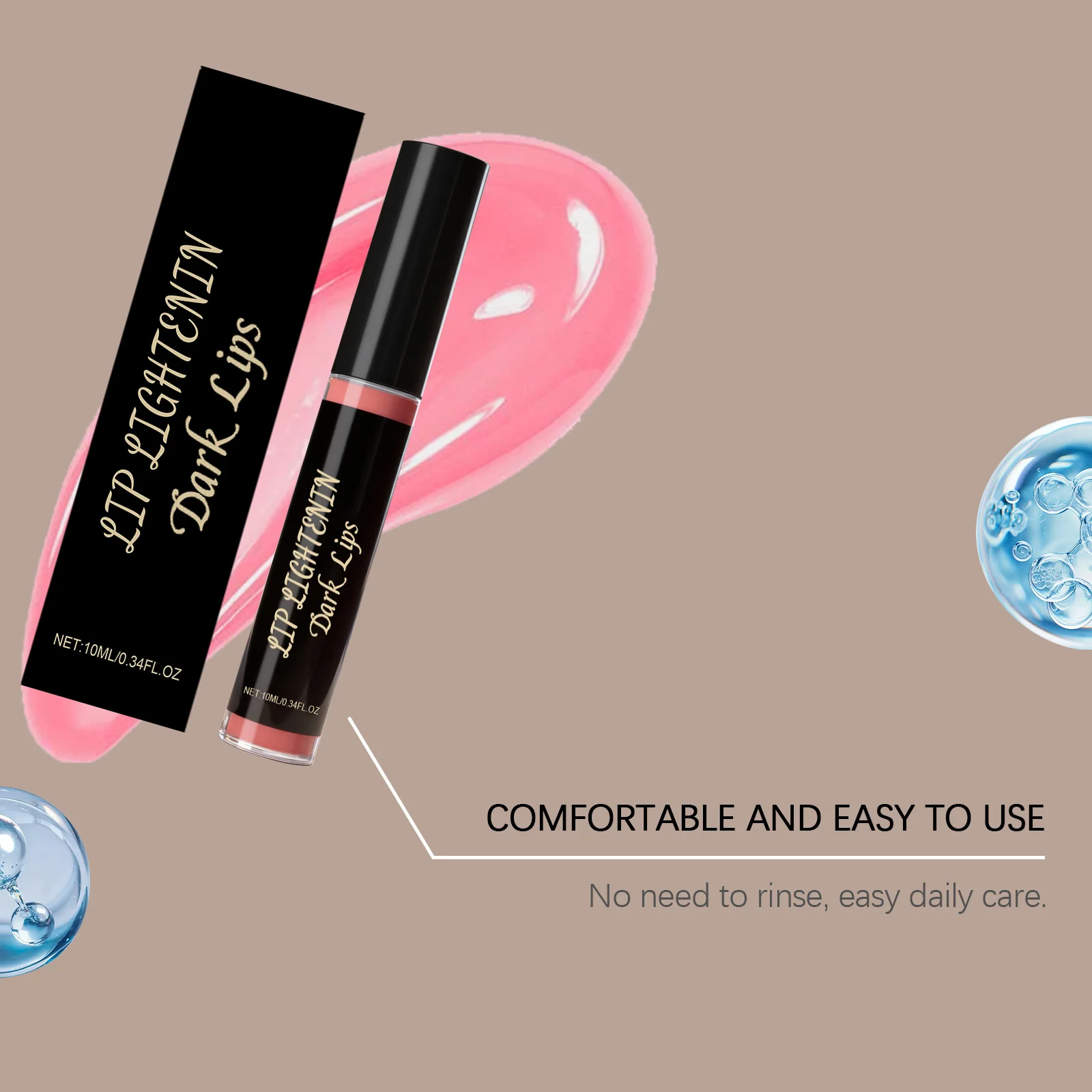 زيت الشفاه الوردي المرطب يتلاشى الشفاه الخطوط الدقيقة تنعيم ممتلئ الشفاه إصلاح اشراق الشفاه العناية بلسم المحمولة الجمال الصحة 10 مللي #5