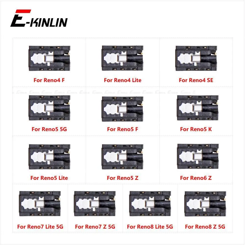 Ear Earphone Port Connector Headphone Jack Audio Flex Cable For OPPO Reno4 Reno5 Reno6 Reno7 Reno8 Z K F Lite SE 5G Repair Parts