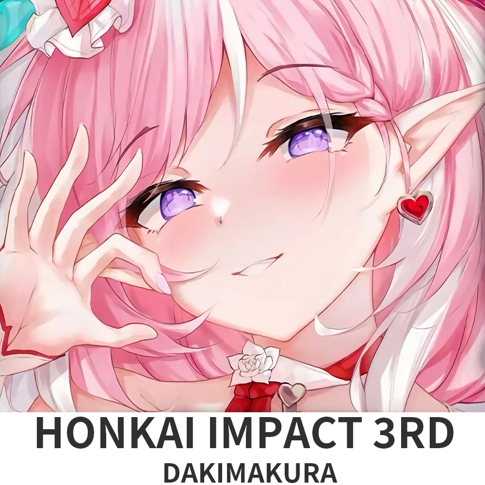 

Honkai Impact 3rd Elysia Cyrene Dakimakura Hugging Body Pillow Case Anime Pillow Cushion Cover