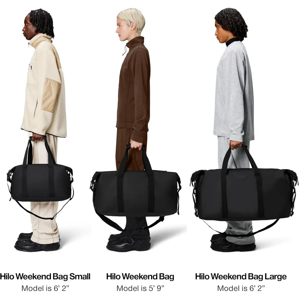 Bolsa de viaje compacta, ligera, impermeable, bolsa de fitness, mucho espacio
