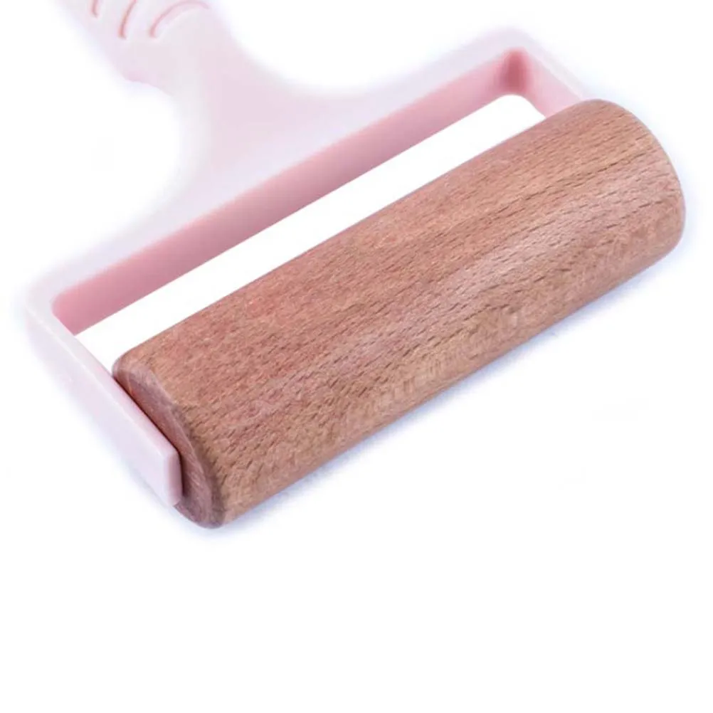 

2 Pcs Children Rolling Pin Wood Baking Dough French Hand Push Nonstick Lightweight Practical Kids Kitchen Tools