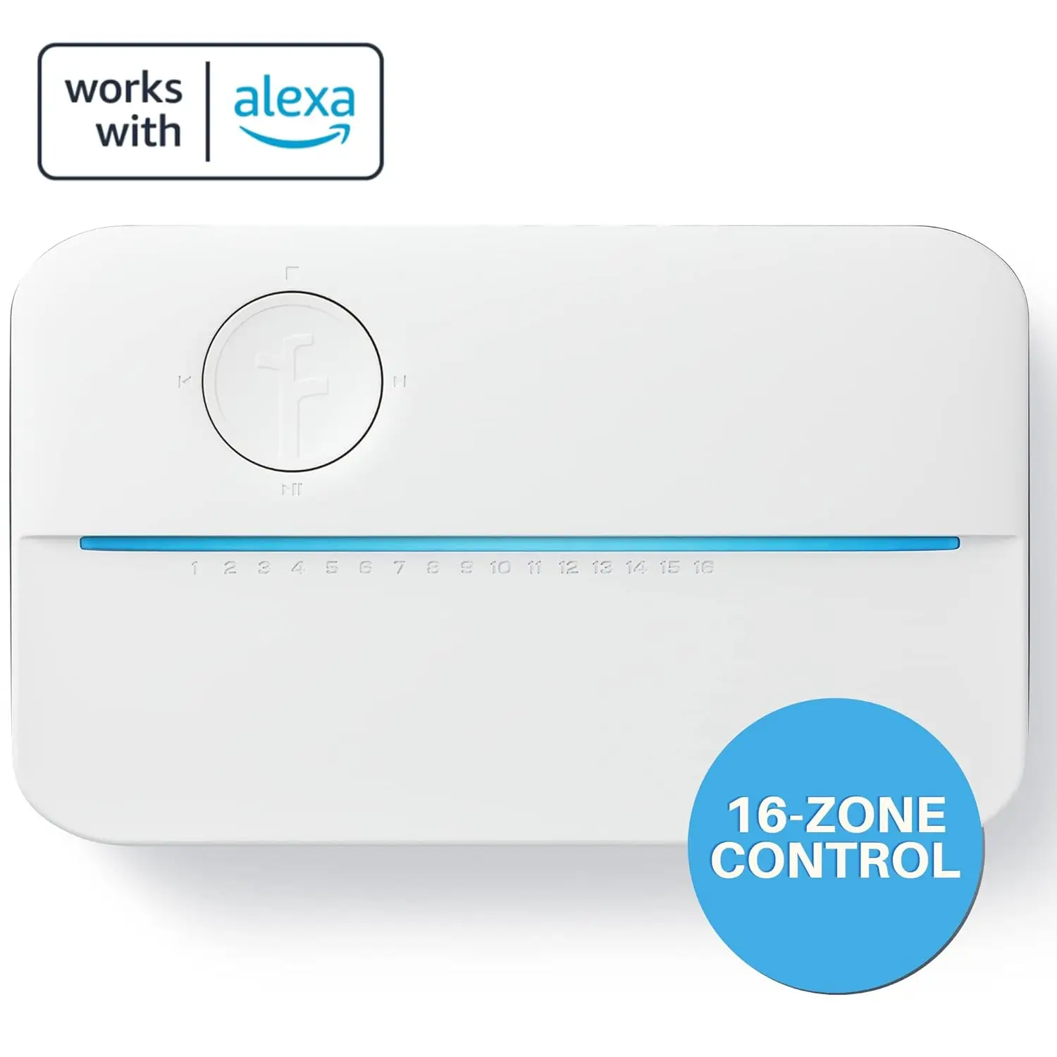 Smart Sprinkler Controller: 16 Zone  Simple Auto Schedules, Quick Run, Local Weather Intelligence