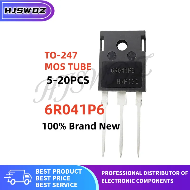 5-10-20pcs 6R041P6 IPW60R041P6 TO-247 N-channel MOSFET Field effect transistor New In Stock