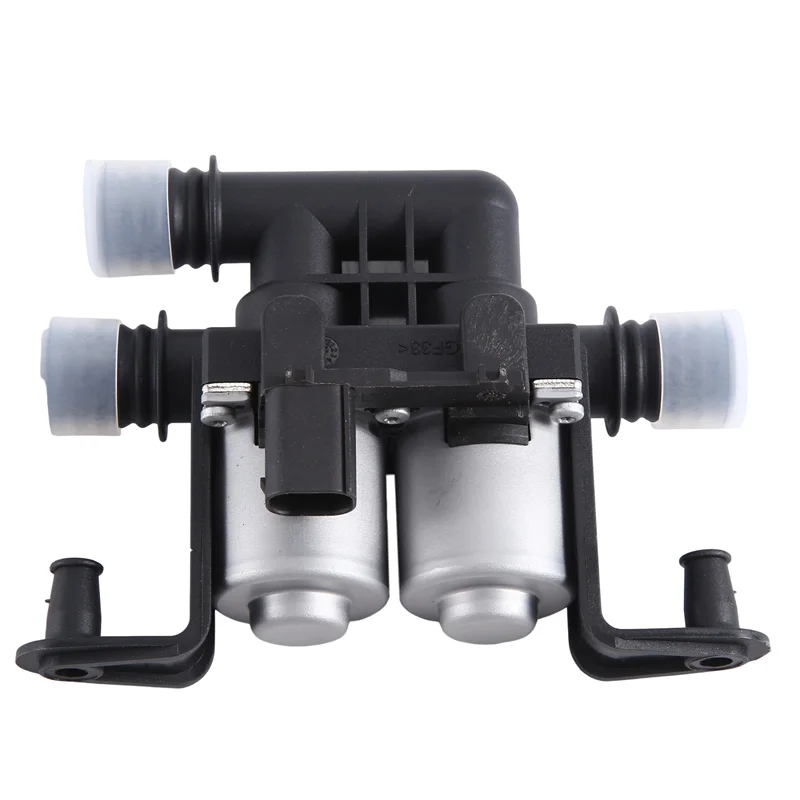 

1 шт. 64116910544 Автомобильный регулирующий клапан обогревателя, серебристый и черный ABS + металл для BMW E53 E70 F15 X5 00-15 E71 F16 X6