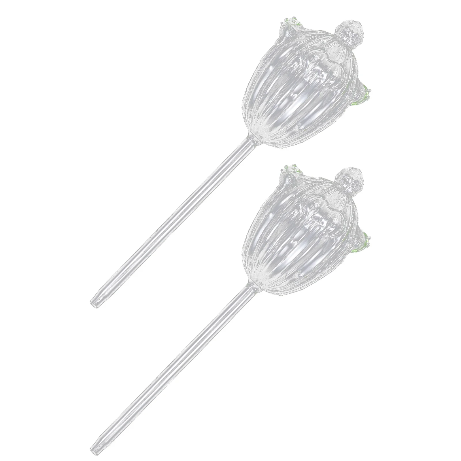 

2 Pcs Glass Watering Bulbs Automatic Plants Globe Globes Self-watering Device Flower Irrigation Planter