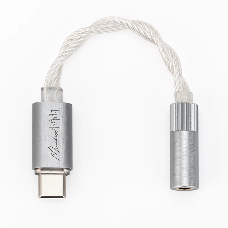 MOONDROP ECHO-A High-Resolution 3.5mm Single-Ended Portable DAC/AMP USB-C Decoder Amplifier