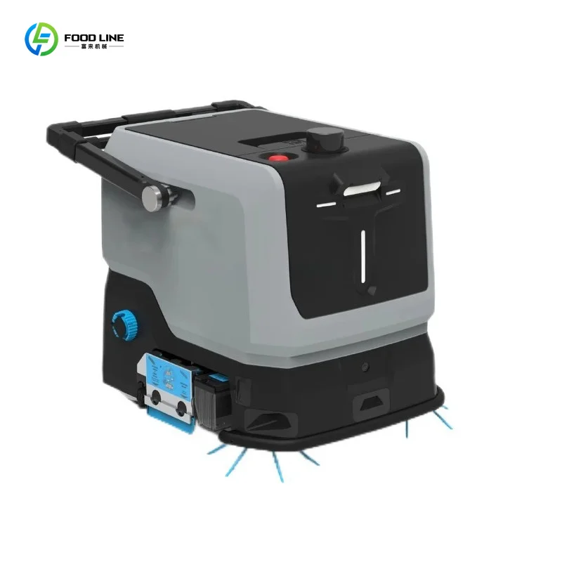 Customized High Efficiency Navigation Smart Floor Cleaner Robot With Wet Dry Waste Separation Auto Manual Control Mode