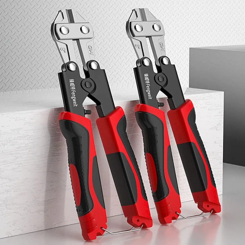 

Non-slip Bolt Cutter Hard Strong Cutting Steel Wire Cutter Labor-saving Cr-V Wire Breaking Pliers Electrical Installation