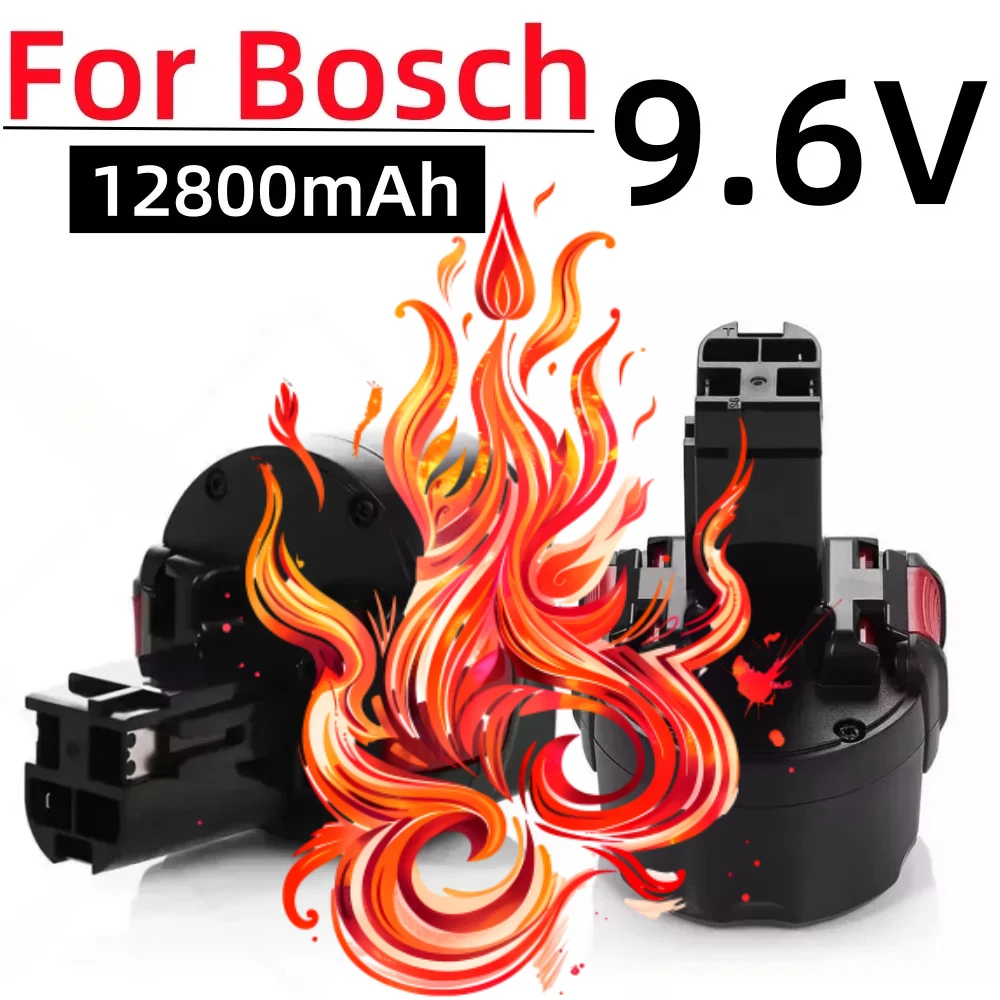 

9.6V 12800mAh NI-MH Replacement Battery For Bosch PSR 960 BAT048 BAT100 BAT119 BH984 BPT1041 23609 32609 PSR960 GSR 9 6V E-2 GSR