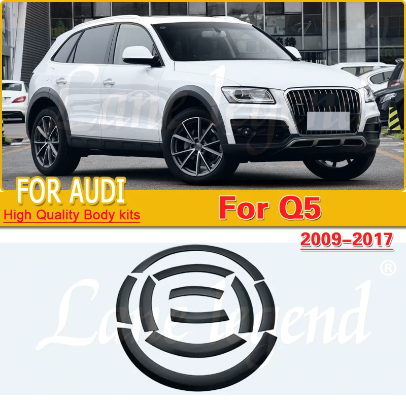 

For Audi Q5 2009-2017 Car Fender Arch Wing Extender Arch Brow Car Wheel Lip Body Kit Protective Cover Fender